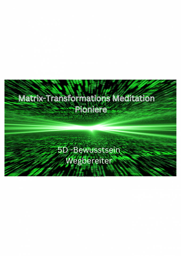 Larissas Erkenntnis bei Matrix-Transformations-Meditation